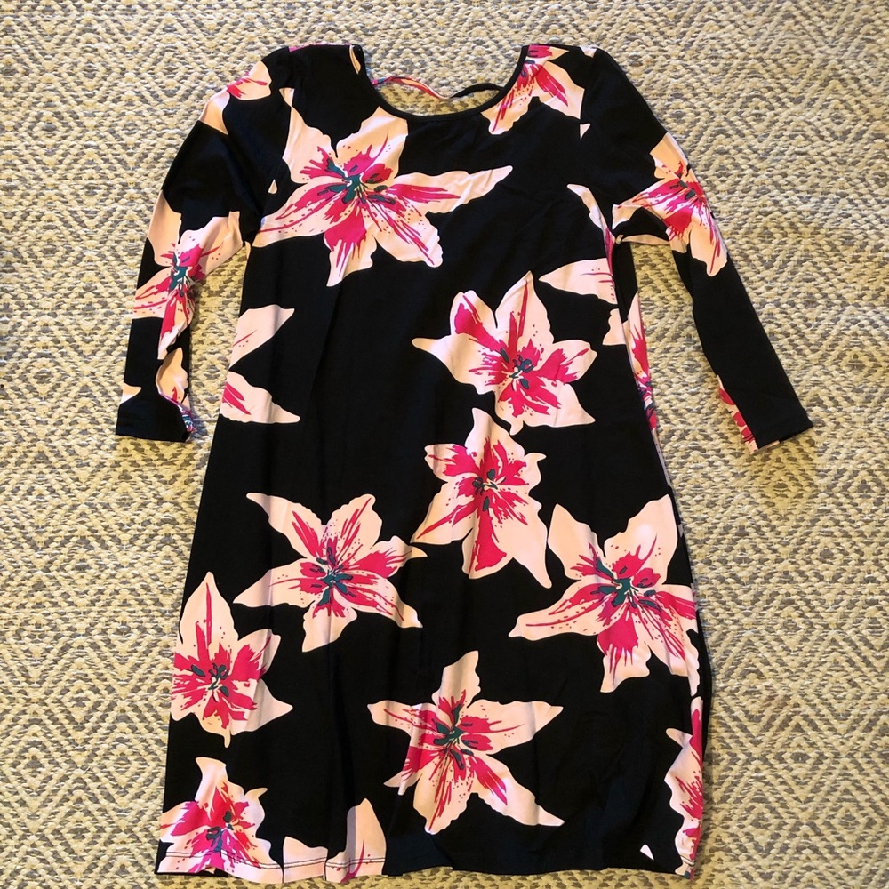Ava sky dress